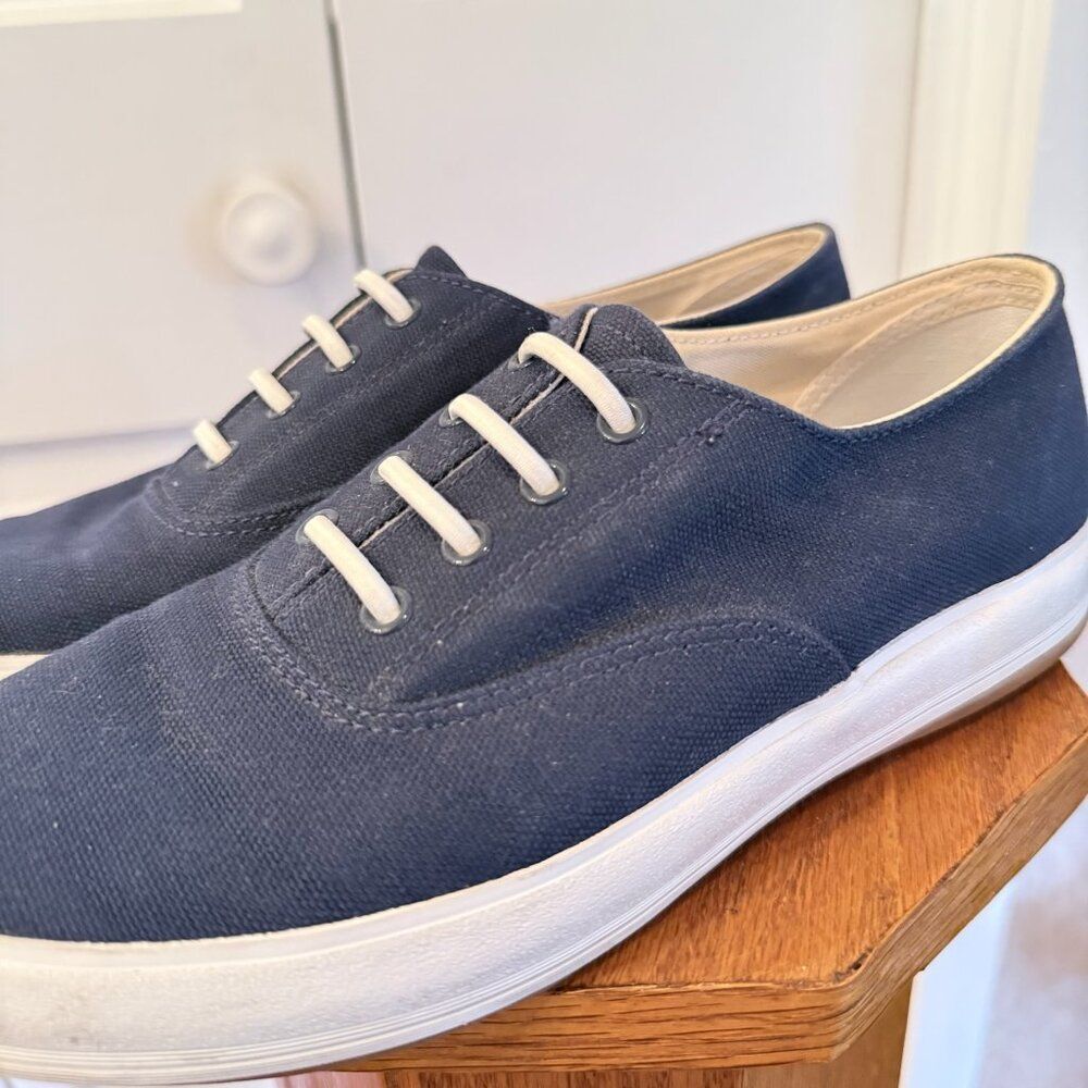 Keds Sophie Navy Canvas Slip-On Sneakers Size 7